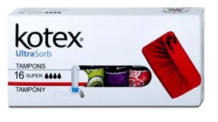 Kotex Nové tampony Super 16ks Ultra Sorb | Zdravotnické potřeby - Dámská intimní hygiena